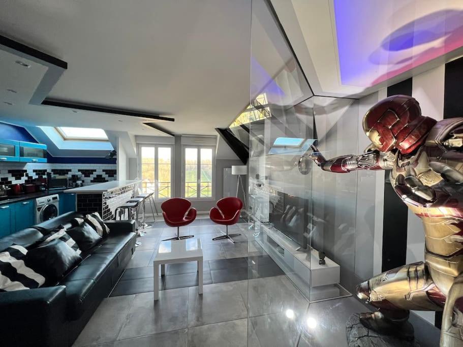 Appartement Disney Avengers, 5 Min Des Parcs Magny-le-Hongre Dış mekan fotoğraf
