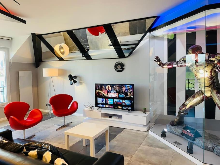 Appartement Disney Avengers, 5 Min Des Parcs Magny-le-Hongre Dış mekan fotoğraf