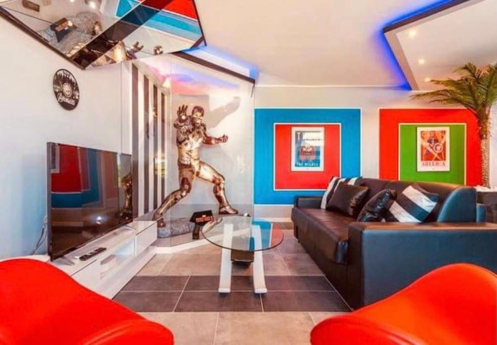 Appartement Disney Avengers, 5 Min Des Parcs Magny-le-Hongre Dış mekan fotoğraf
